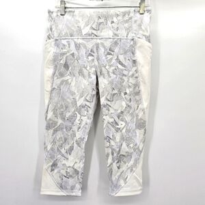 Lululemon Breezy Dot Crop Jasmine White Multi / White Women's Size 12